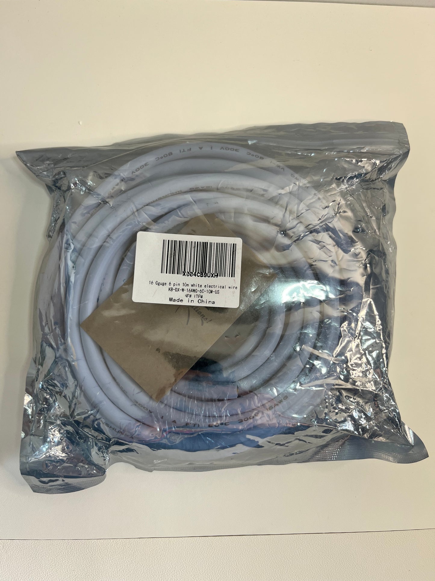 16 Gauge 6 Conductor Electrical Wire 32.8FT 16/6 Cable