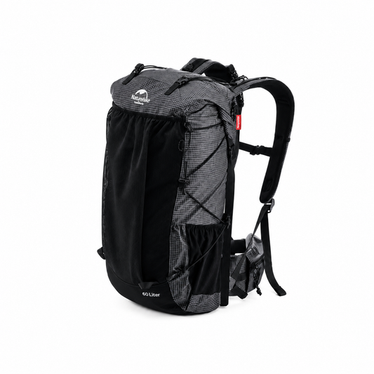 Naturehike 65L Internal Frame Hiking Backpack – Lightweight Camping & Backpacking Travel Pack Black