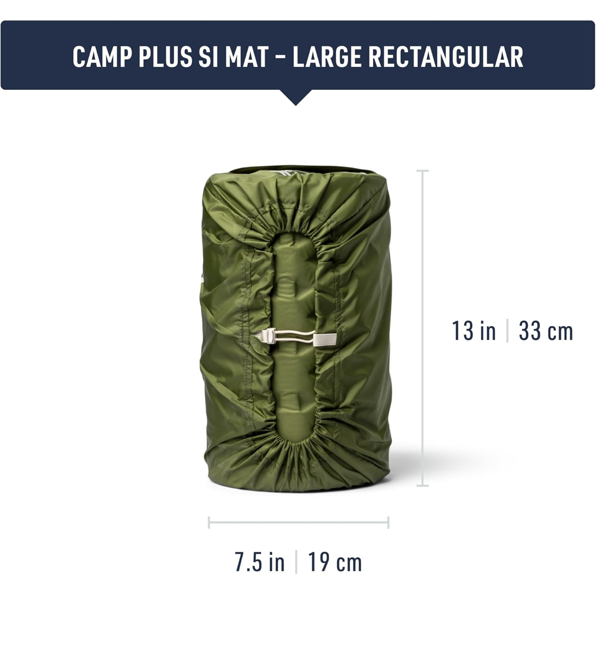 Sea to Summit Camp Plus Self Inflating Sleeping Mat Large – Rectangular Camping Foam Sleeping Pad