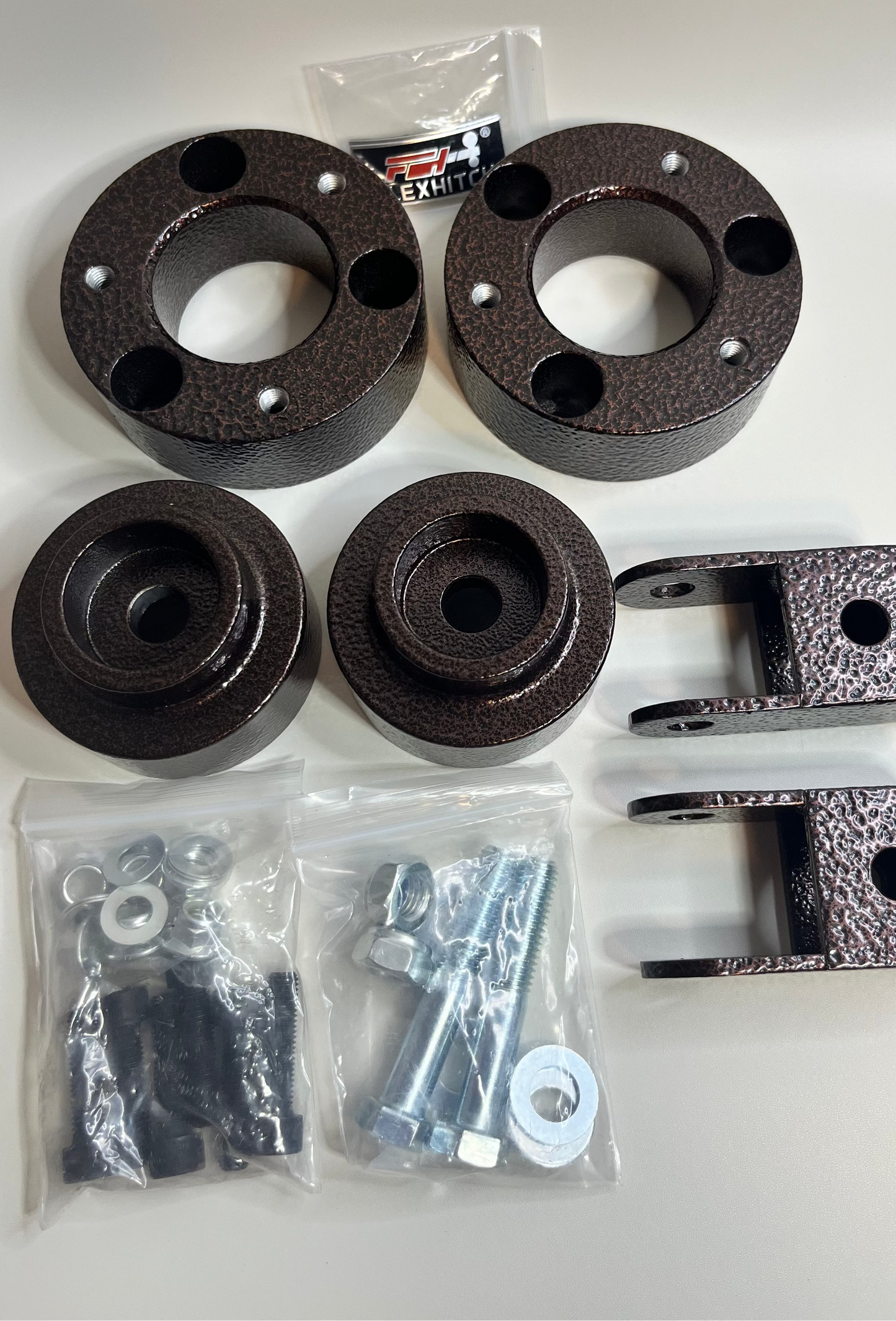 2.5" Front + 1.5" Rear Leveling Lift Kit for 2009–2018 Ram 1500 4WD – Aluminum Spacer Suspension Kit